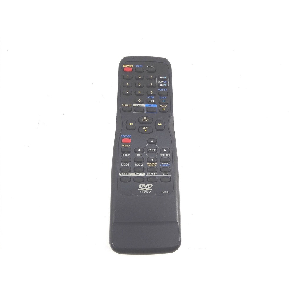 Akai NA200 DVD VCR Combo Remote Control Black OEM‎ Replacement Controller